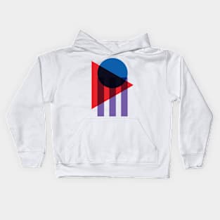 Messing with Shapes (v 2) Kids Hoodie